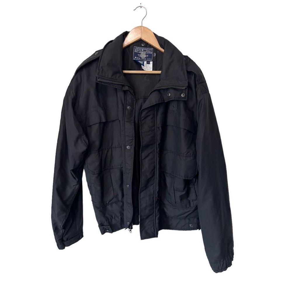 Spiewak Golden Fleece NYC Public Safety Outerwear Full Zip Weatherproof Jacket L